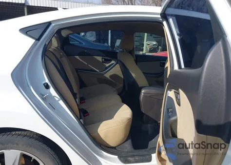 2013 Hyundai Elantra Gls из США, поврежденный, VIN 5NPDH4AE7DH226931